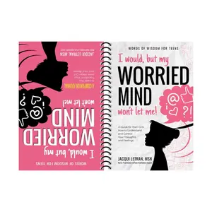 GIRLS: I would, but MY WORRIED MIND won't let me!   ( Flip-and-Read: 2 Books in 1 Combo)