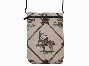 Horse Tapestry Purse On The Rope Crossbody Bag, Equestrian Handbag #TPCO002