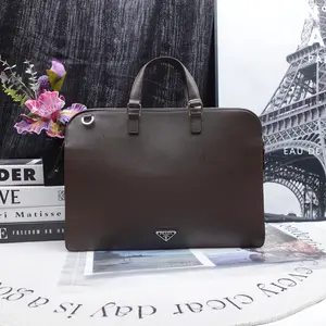 Pre-owned PRADA calfskin Shoulder Bags Brown Shoulder Bag T10271295