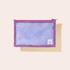COCOLAB Quick Dry Pouch - Breathable Mesh Travel Cosmetic Bag with Zippered Closure for Oral Care & Travel Essentials