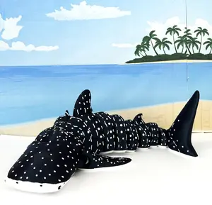 Articulated Whale Shark, 3D Printed Sea Animal Creature, 12" Posable Executive Desk Toy, Stress Relief Toy