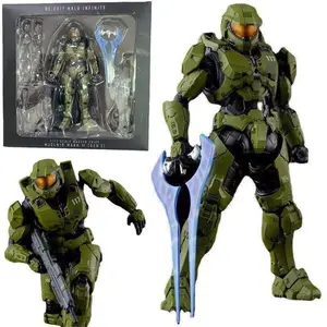 Game 18CM RE:EDIT Reach 1/12 SCALE MASTER CHIEF MJOLNIR MARK V1 Articulated Action Figurine Collectible Ornaments Cool Boys Gift