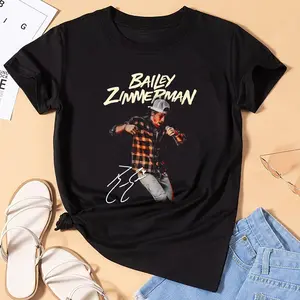 Bailey Zimmerman Signatures Shirt, Bailey Zimmerman Tour 2025 Shirt, Baiiley Zimmmerman Fan Gift, Country Music Shirt