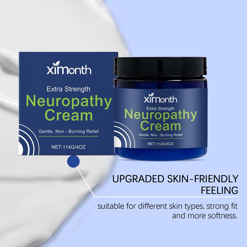 【Buy 1 Get 3 Free】Neuropathy Cream - Soothing Cream for Feet, Legs, Hands, Etc ,Non-Greasy, Gentle, Non-Burning with Cooling Effect