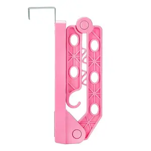 Multifunctional Travel Folding Clothes Rack, Dormitory Bedroom Drying Rack, over Cabinet Door Hanging Clothes Rack, Durable Hanger, Drying Rack Hangers