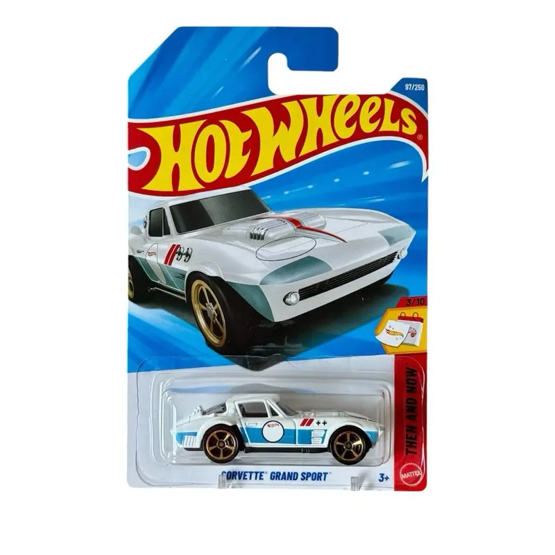 Hot Wheels Corvette Grand Sport 1:64 Scale Diecast Toy, Model Car Collector’s Item