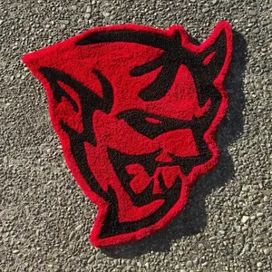 Demon hellcat custom rug
