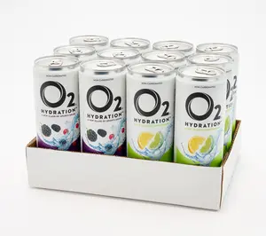 O2 Hydration (12) 12oz Sports Drink Low Sugar Electrolytes
