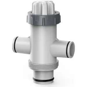 2 in 1 Split Swimming Pool Hose Plunger Valve, Swimming Pool Replacement Part for Filter Circulation System