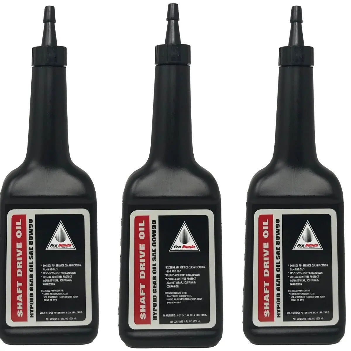 Honda Genuine OEM 8oz Shaft Drive Oil 08208-0080 - 3 Pack