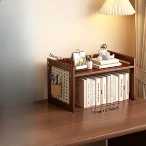 Small Simple Desk Organizer Rack, Desktop Bookshelf Home Storage Shelf, Office Supplies, New Trend 2026 Bestseller, Compact Tabletop Display Stand