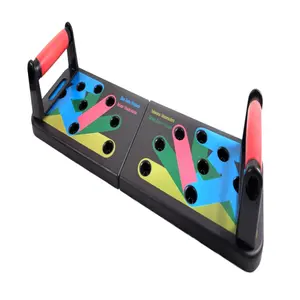 Multifunctional pushup board for strength training, exercise equipment home gym