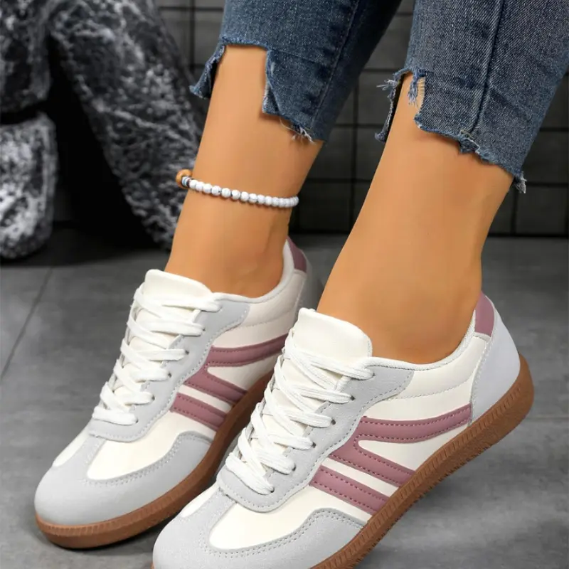 Women Classic German Training Shoes Comfortable Breathable Sporty Workout Sneakers for Workout and Running Lightweight Supportive Design