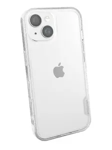 Smartish iPhone 15 Clear Case - Gripmunk Slim Case - Protective Air-Pocket Corners, Textured Sides, and Raised Edges for iPhone 15, 15 Pro, 15 Pro Max, 15 Plus