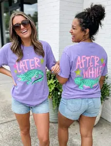 Later Gator After While Shirt, Funny Southern Graphic Tee, Retro Gator Country Summer Comfort Colors Tee