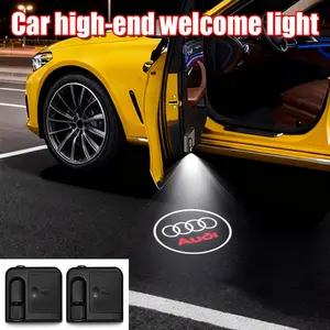 Audi Car Door Welcome Light LED Projection Floor Lamp | Auto On/Off | HD Logo | Easy Install | Fits Audi A1/A3-A8/Q3/Q5/Q7/Q8/TT/R8/S/RS/S line