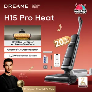【LIVE】DREAME H15 Pro Heat Wet Dry Vacuum Cleaner, Cordless Vacuum Mop 2 in One， Wash with heat, clean with AI Deep Cleaning Machine