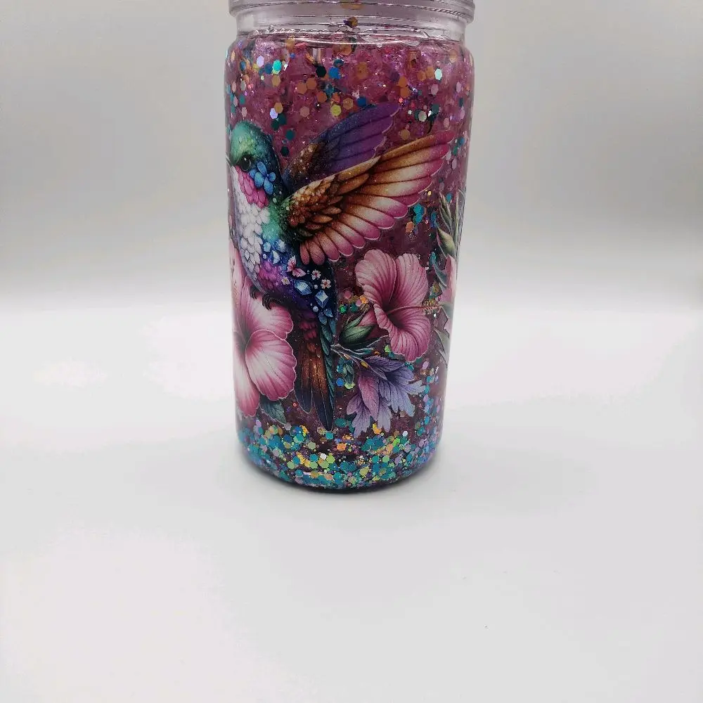 16 oz snowglobe cup