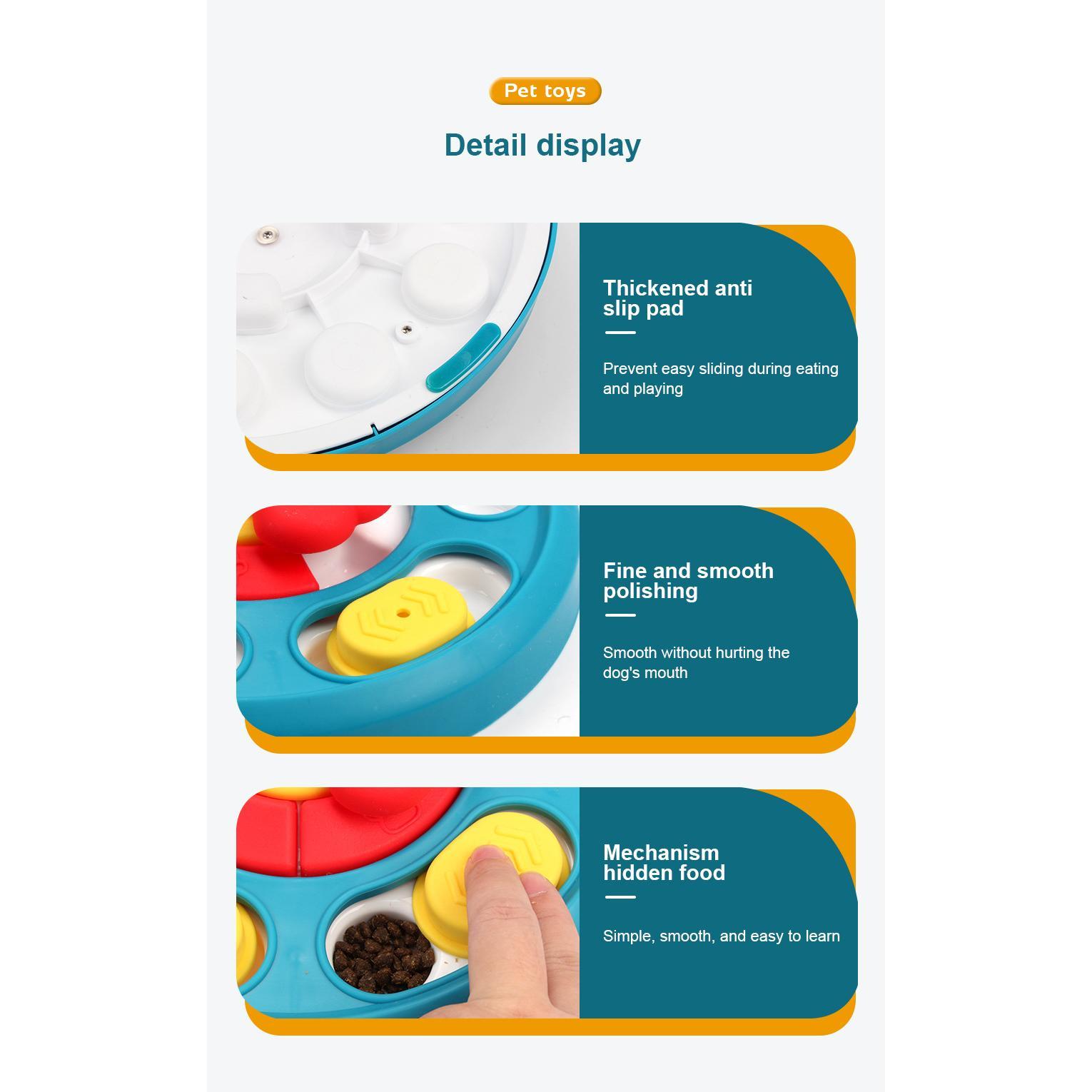 Leak-proof Feeding Puzzle Dog Toy