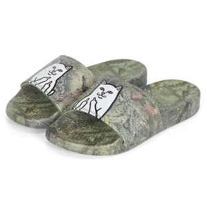 Women's Lord Nermal Footwear Slides - Nerm Tree Camo Shoe Slippers