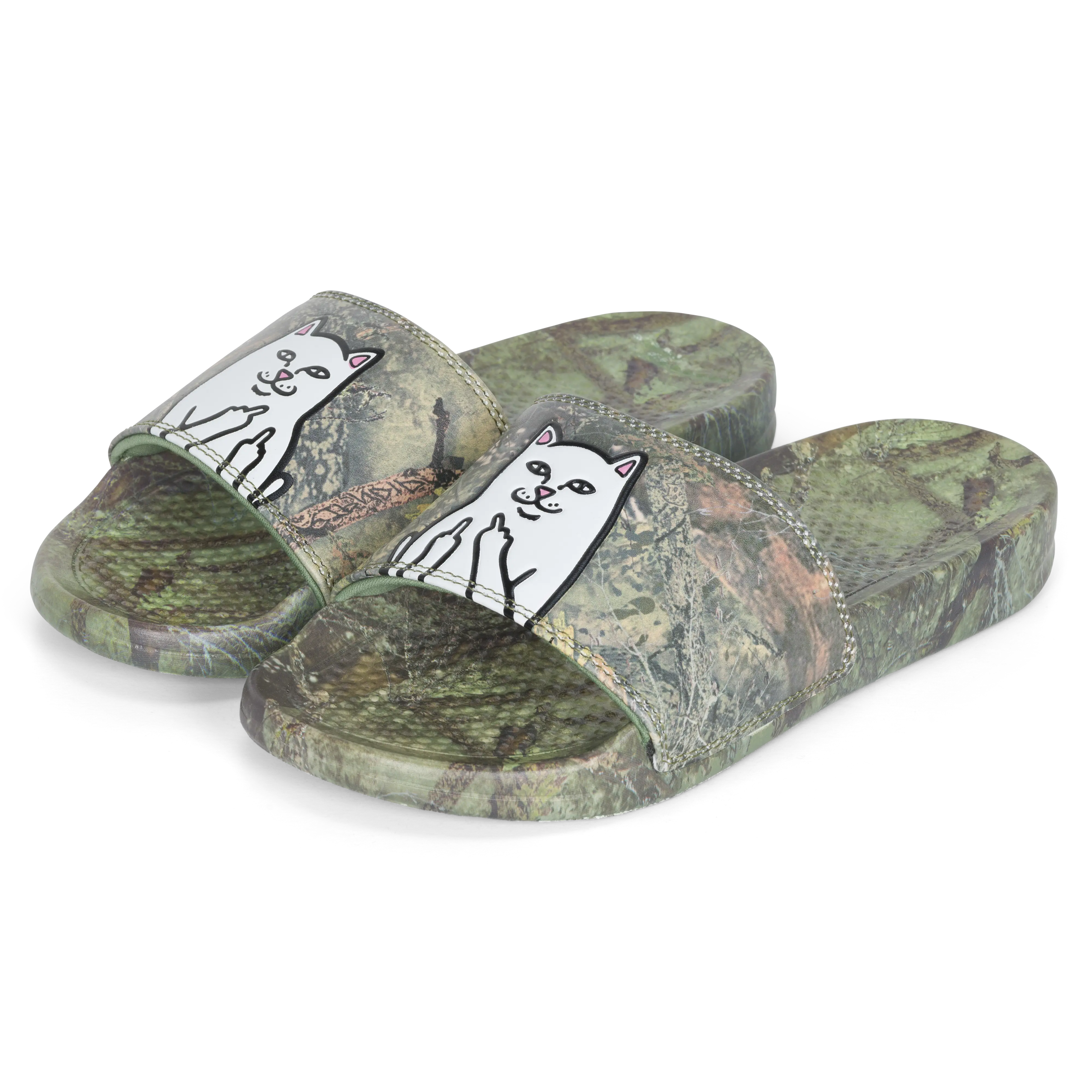 Unisex Tree Camo Slides for Men and Women, Comfortable Fashionable Slippers for Casual Indoor Outdoor Walking
