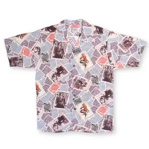 Aloha Shirts | Hawaiian Playing Cards - for Men & Women | Lightweight & Breathable Summer Beach Shirt for Casual & Vacation Style | Luau Party, Resort Wear & Everyday Streetwear | Perfect Gift for Him