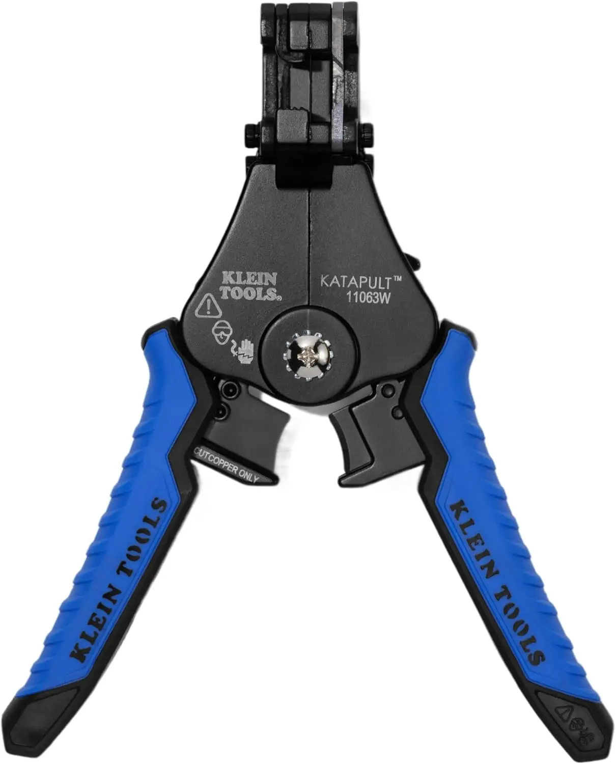 Klein Tools 11063W Wire Cutter/Stripper, Heavy Duty Automatic Tool for 8-20 AWG Solid and 10-22 AWG Stranded Electrical Wire