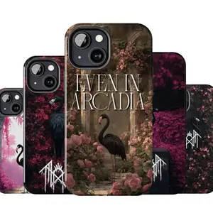 Even in Arcadia Vessel Sleep Token Phone Case, Emergence, Flamingo, Take Me Back To Eden Cover,Suitable for iPhone 17-11 Pro Max/Plus and  Samsung Galaxy S23-25