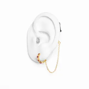 Osotua in Pink Deafmetal USA Hearing Aid Retention Jewelry
