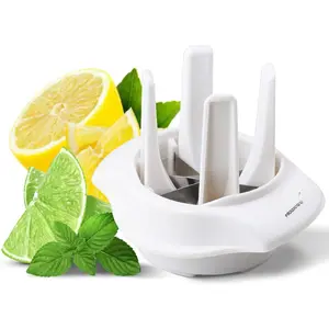 /Lime Slicer, to Garnish  Drink - Stainless Steel Lime  |  Wedge  for  Lime Slices rebanador de limon - Chelda  Salt and