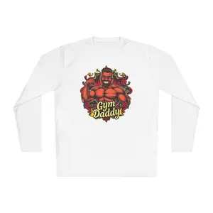 Gym Daddy Unisex Lightweight Long Sleeve Tee - Perfect for Fitness Enthusiasts