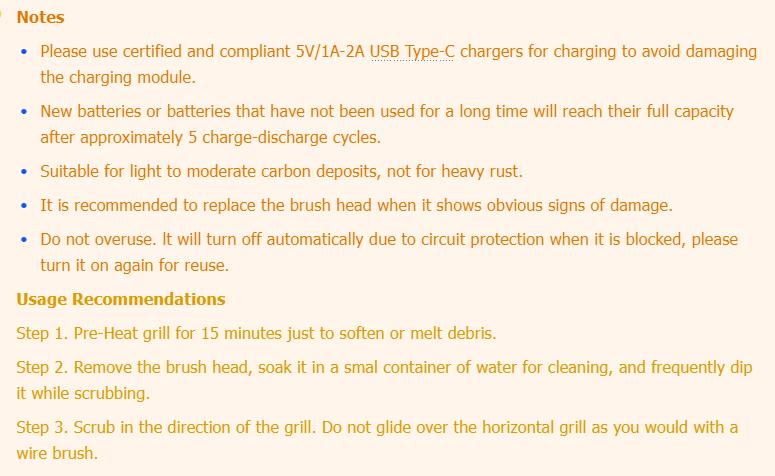 LRLY Electric BBQ Grill Brush, Safe Bristle Free with 2 Replaceable Heads, Cordless Rechargeable, Fast Clean, Camping Essentials Outdoor BBQ Cleaner for All Grill Types, Grill Season 2026 #DealsForYouDays LRLY Electric BBQ Grill Brush, Safe Bristle Free with 2 Replaceable Heads, Cordless Rechargeable, Fast Clean, Camping Essentials Outdoor BBQ Cleaner for All Grill Types, Grill Season 2026 #DealsForYouDays