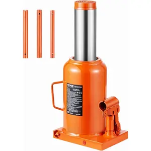 VEVOR Hydraulic Bottle Jack, 30 Ton/66138 lbs Welded Bottle Jack with 11.22'' - 18.66'' Lifting Range 3 - Section Long Handle, for Car, Pickup, Truck, RV, Auto Repair, Industrial EngineeringVEVOR Super Brand Day