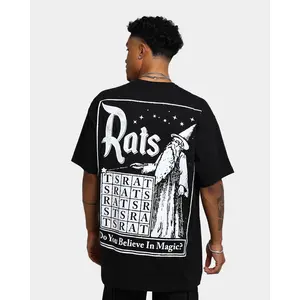 Rats Get Fat Rats Magic T-Shirt Black