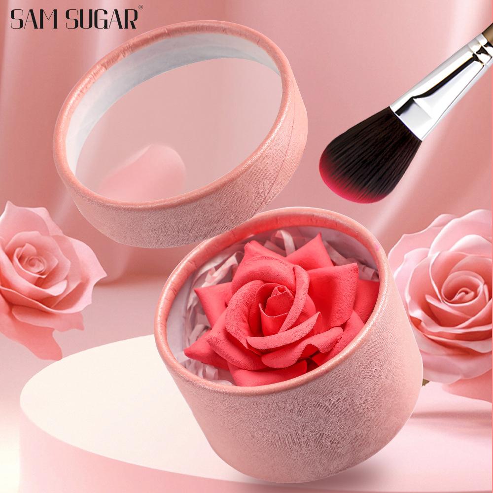 3D Rose Blush | Natural Glow, Soft Color, Easy Blend Cheek Makeup Lightweight Radiant Flower Cosmetic