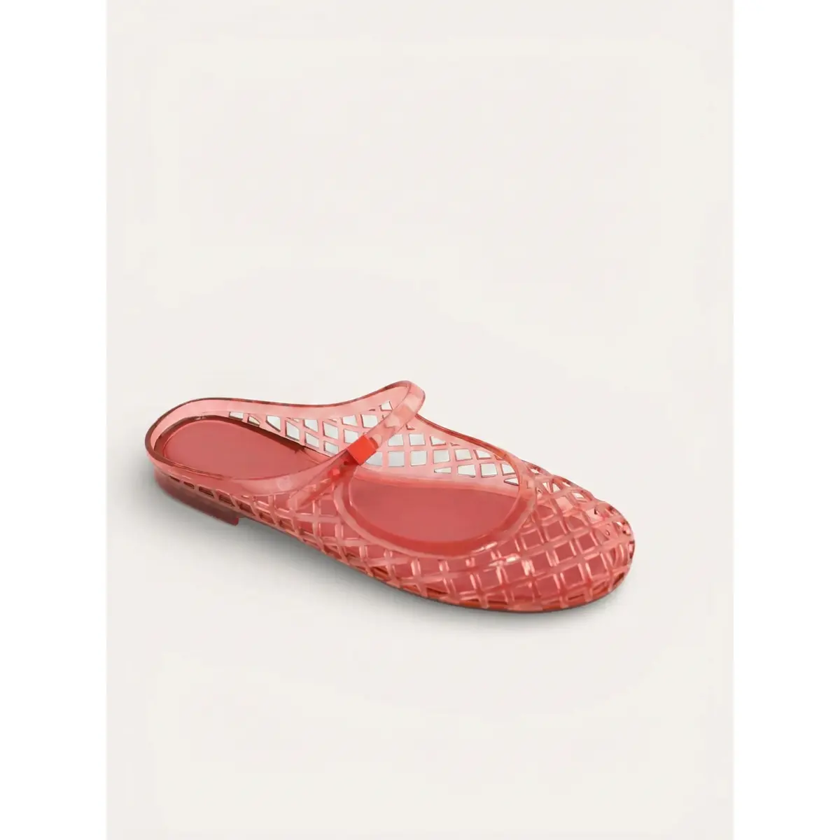 Red Jelly Flat Sandal Red Jelly Flat Sandal