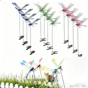12 PCS Dragon Fly Clips – Keep Bugs Away Naturally! Dragonfly Repellent Clips for Garden, Hat, Horse & Outdoor Decor  home essentials  Gift   Toys,summervibes