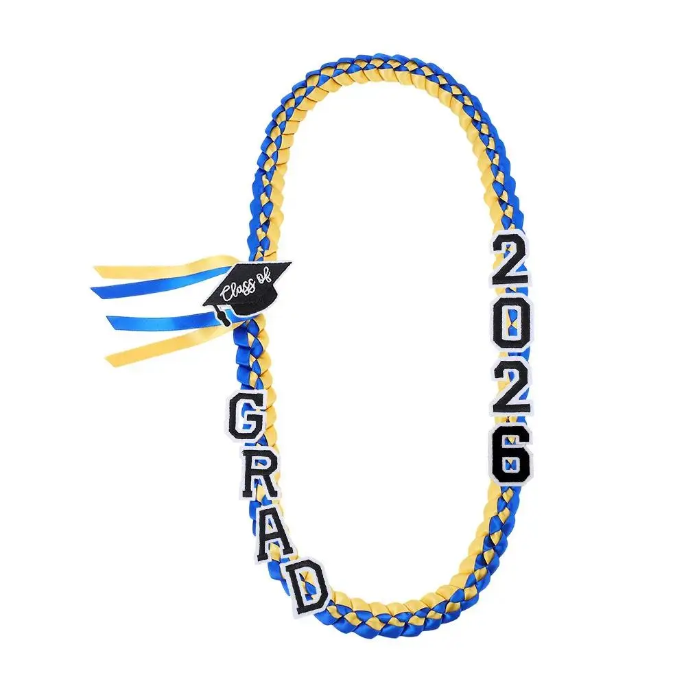 Unisex 2026 Graduation Lei (Sports & Outdoor Accessory) - Hand-Woven Blue Ribbon Lei, GRAD Letters & Cap Charm, Adjustable Safety Pin Money Holder, Ideal for Class of 2026 Ceremony & Graduation Gifts, Accessories Unisex 2026 Graduation Lei (Sports & Outdoor Accessory) - Hand-Woven Blue Ribbon Lei, GRAD Letters & Cap Charm, Adjustable Safety Pin Money Holder, Ideal for Class of 2026 Ceremony & Graduation Gifts, Accessories