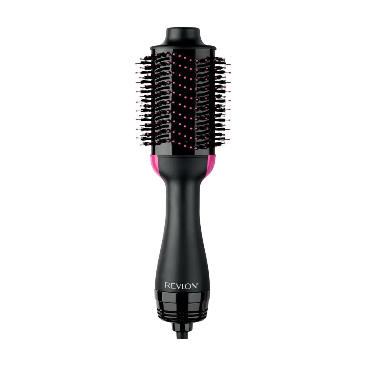 REVLON 1-Step Volumizer Hair Dryer and Styler Brush (Black) - Easy Salon-Style Blowouts, Less Frizz, More Shine, Reduced Heat Damage - For All Hair Types and Lengths
