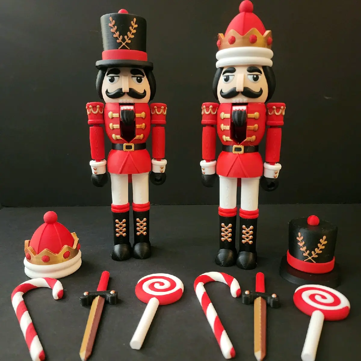 Articulating Nutcracker with Accessories