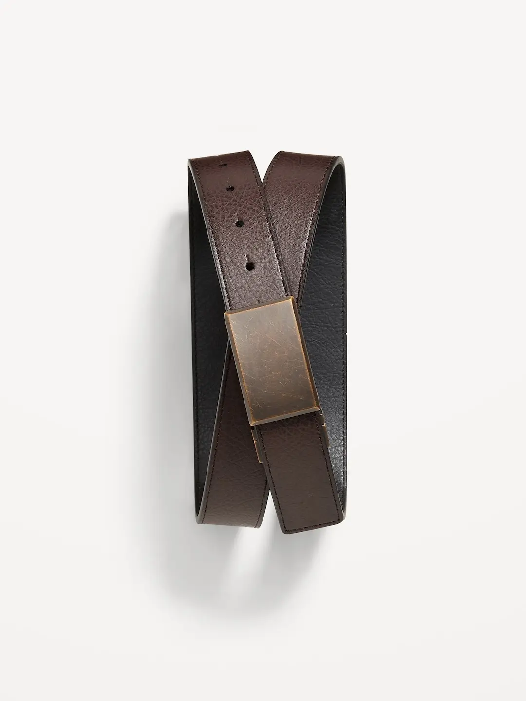 Old Navy Men's Faux-Leather Reversible Ratchet Belt