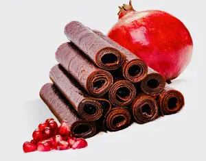 Jumbo  Pomegranate Lavashak Sheets - Traditional Dried Fruit Snack - Natural