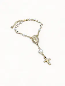 1 piece of vintage steering wheel rosary pendant, women's bracelet, car decoration, pendant, unique and fashionable car pendant ornament, Trendy jewellery accessories