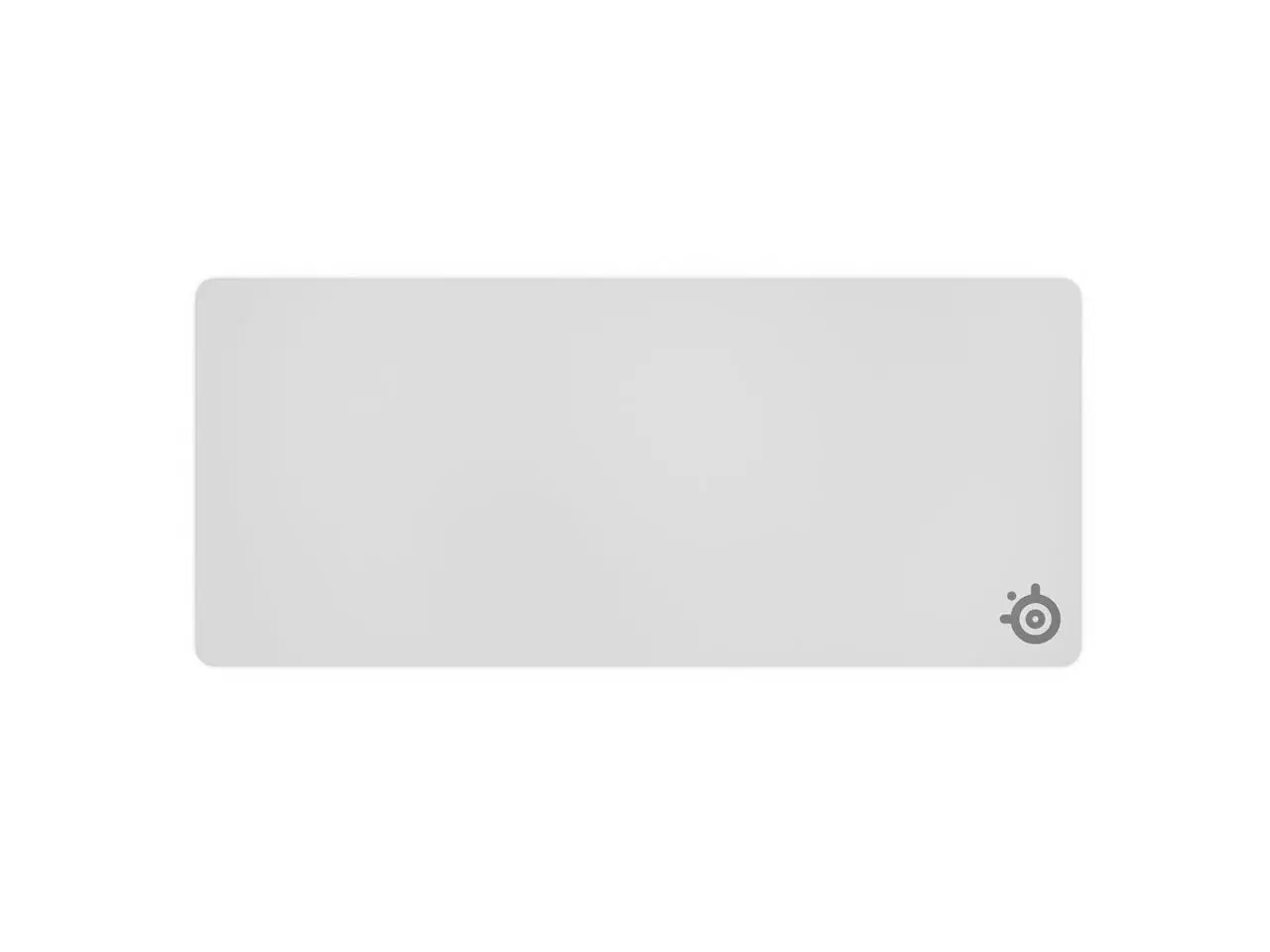 SteelSeries QcK Heavy Gaming Mousepad — Thicker, Non-Slip Silicone Rubber Base, Peak Tracking, Optimized for Gaming FPS, MOBAs, RTS, MMO — XXL Size 900 mm x 400 mm x 4 mm — White