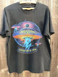 [Sale Up To 50%] 1978 Boston Band Tour Gift For Fan Cotton Tee S To 5Xl T-Shirt Men Women