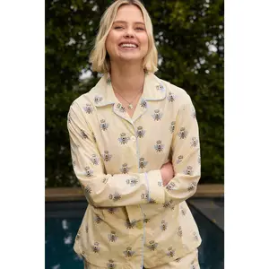 Queen Bee Luxe Pima Pajama - Honey