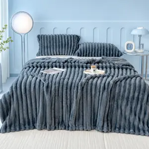 Feather & Form™ Wide Striped Blanket