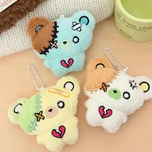 1/3 Pcs Cute Cartoon Teddy Bear Pendant Funny Keychain Bag Decoration Pendant Versatile Pendant
