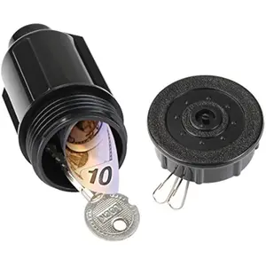 Hide A Key Cash Hider Sprinkler Head, Key Holder Outdoor/Garden/Yard hiding Vault Case. Waterproof, Corrosion and Impact resistant