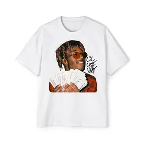 Lil Uzi Big Face Graphic Tee - Retro Rap Style